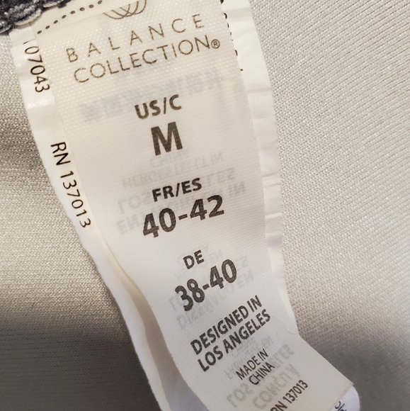 ☆ 3/35$ | Balance Collection Snake Skin & Print Flowers Tummy Control leggings M - Picture 7 of 8